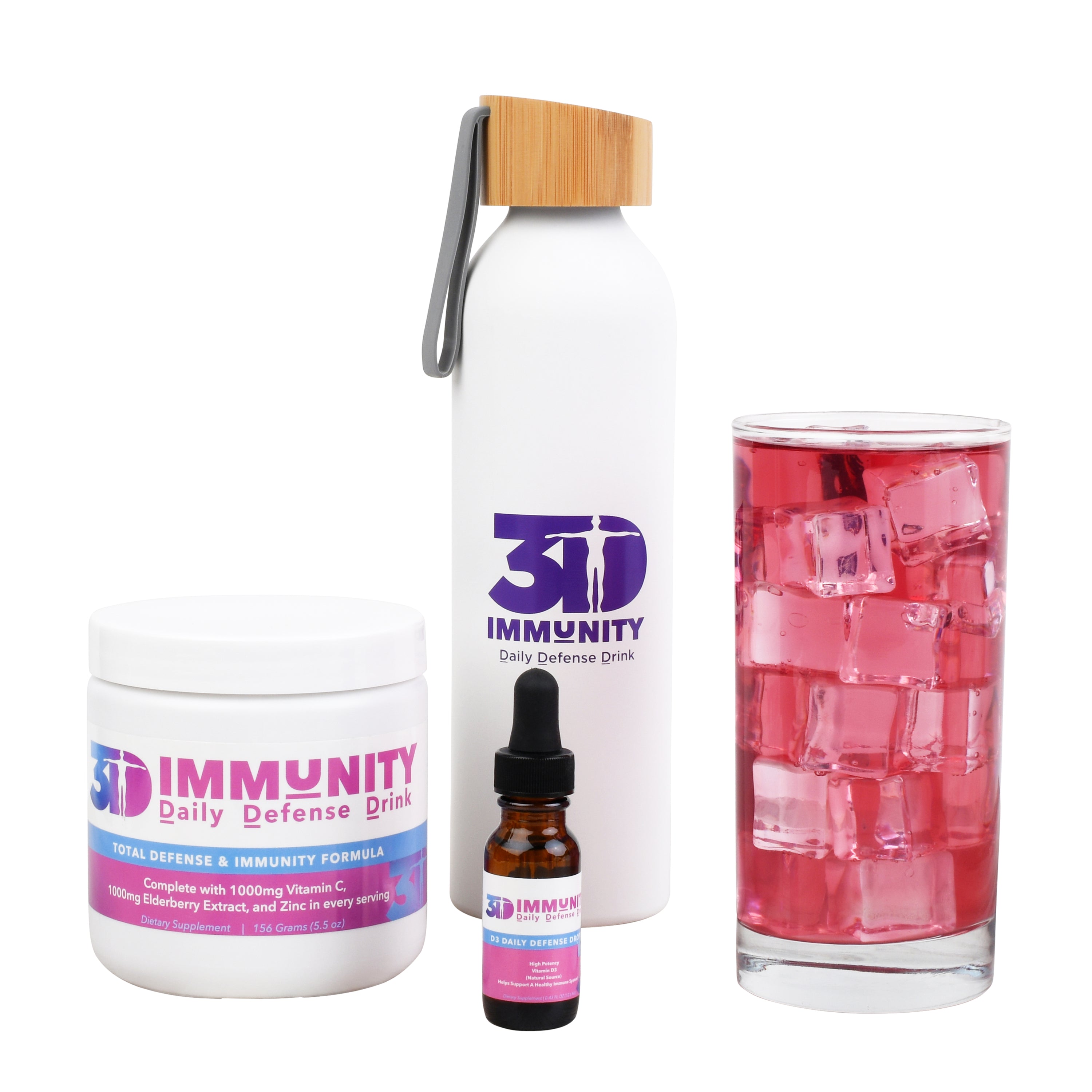 3D Immunity Daily Defense Drink initial