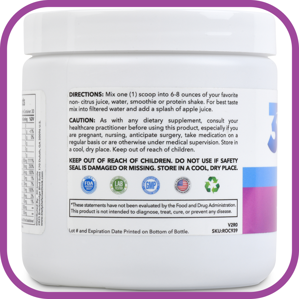 3D Immunity - Daily Defense Drink
